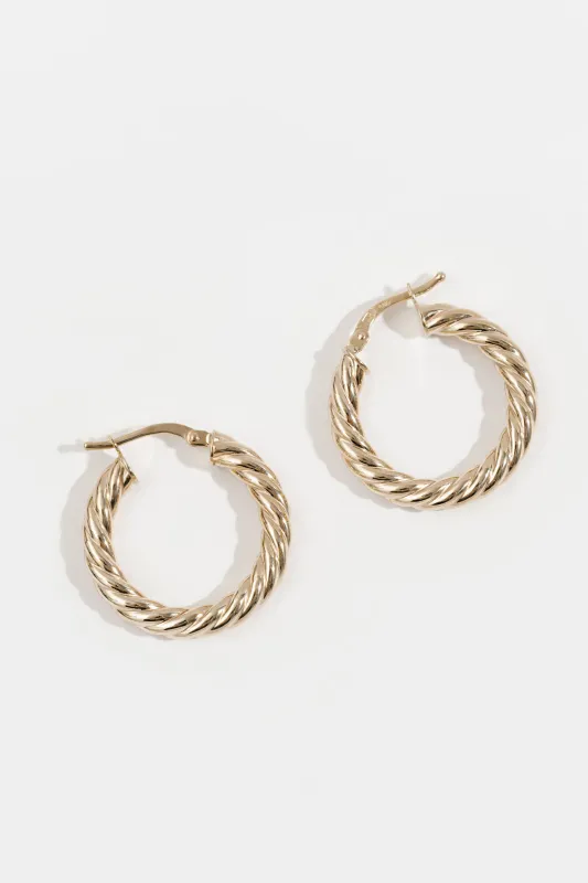 Twist Hoop sold by Raquel Rosalie