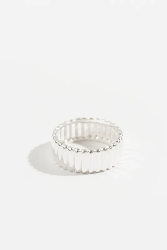 Ribbed Ring sold by Raquel Rosalie