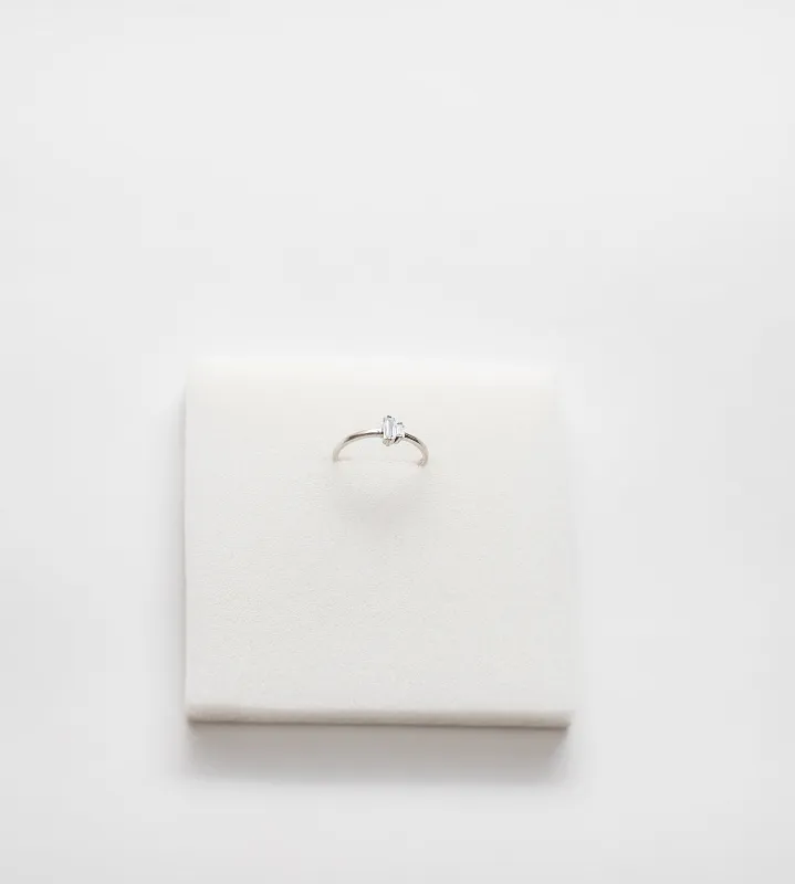 Silver CZ Ring sold by Raquel Rosalie
