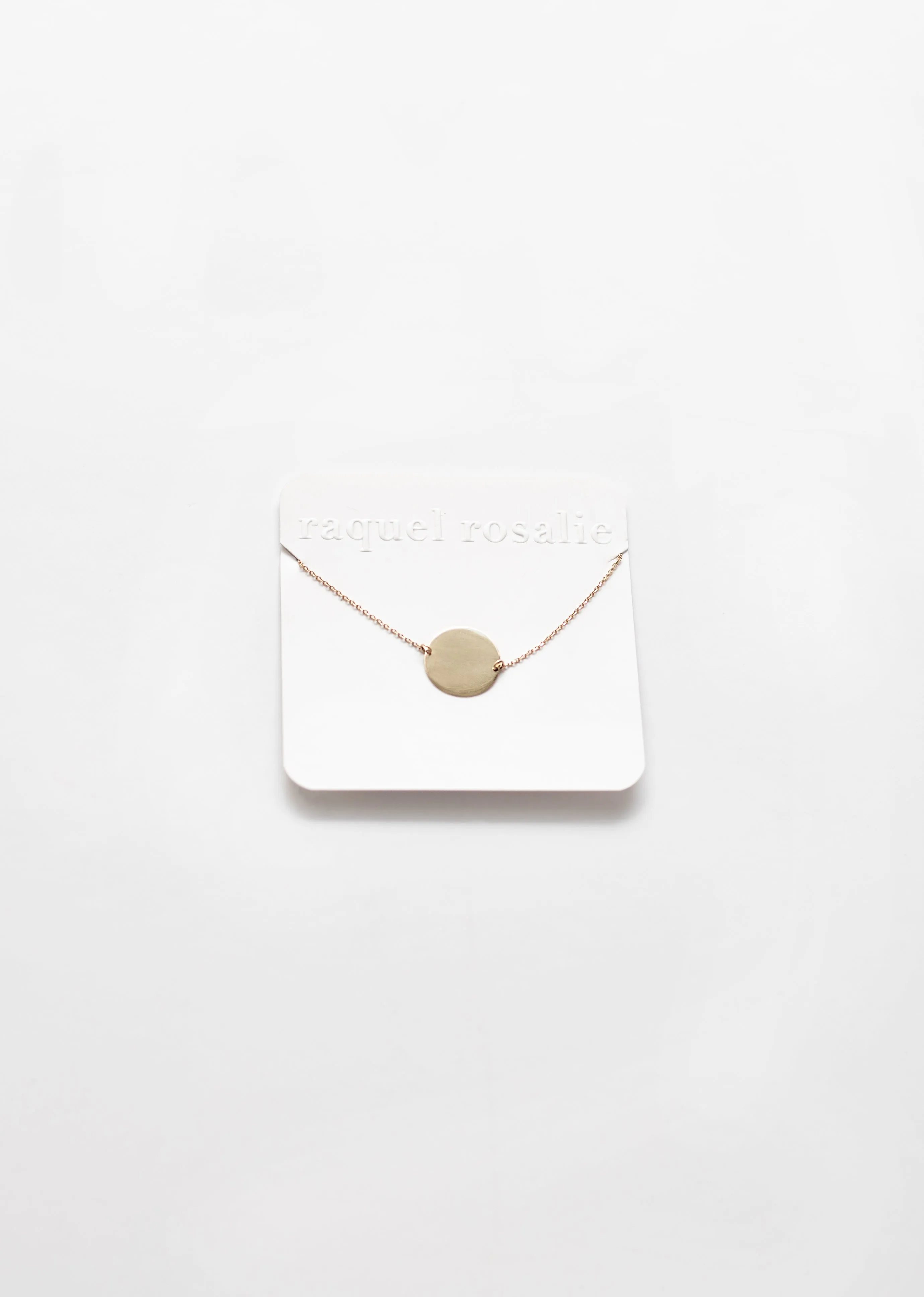 Engravible disc Bracelet sold by Raquel Rosalie