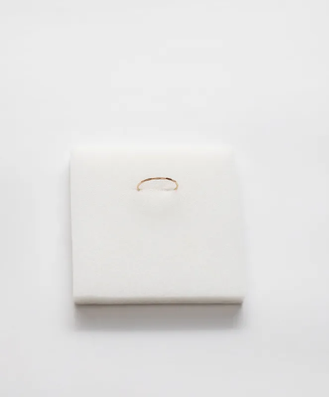 Hammered Ring sold by Raquel Rosalie