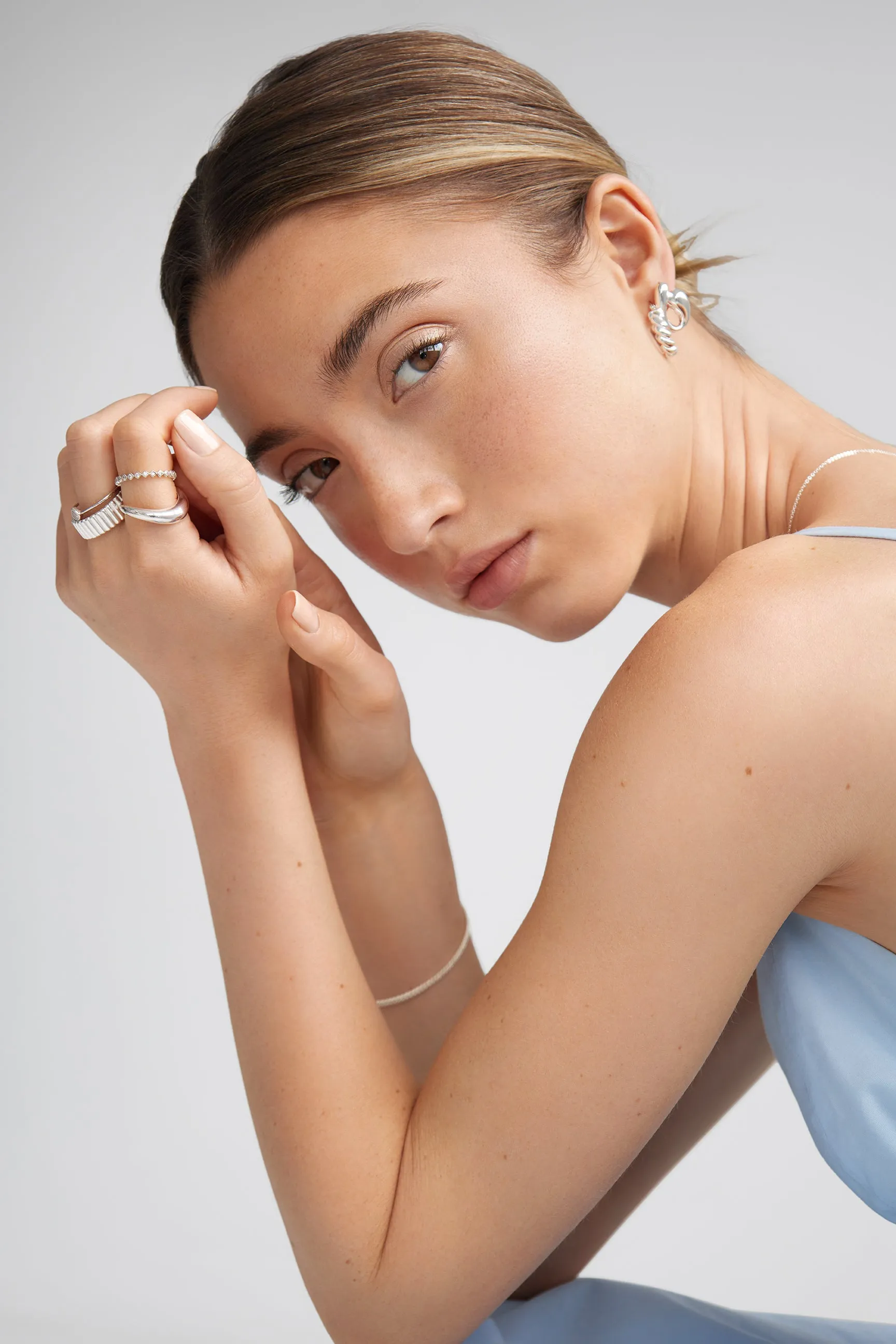 Swirl Stud sold by Raquel Rosalie product image thumbnail 4