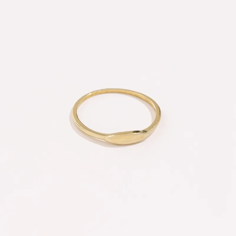 Mini Signet Ring sold by Raquel Rosalie