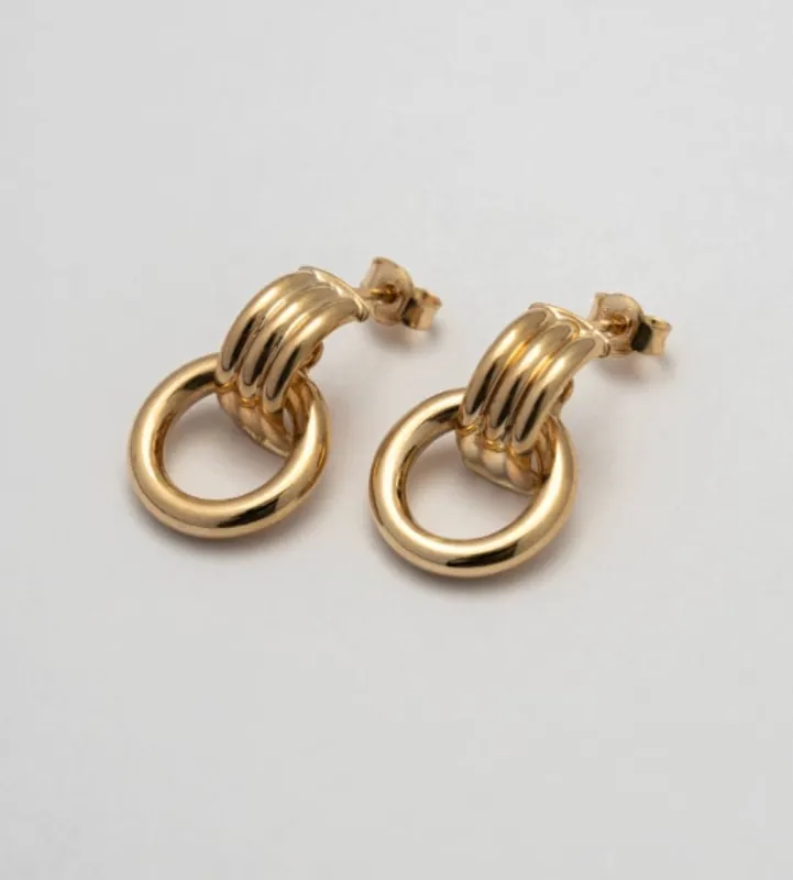 Winthrop Earrings made by Raquel Rosalie