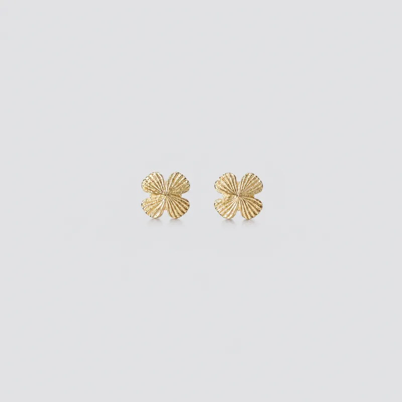 Clover Studs made by Raquel Rosalie