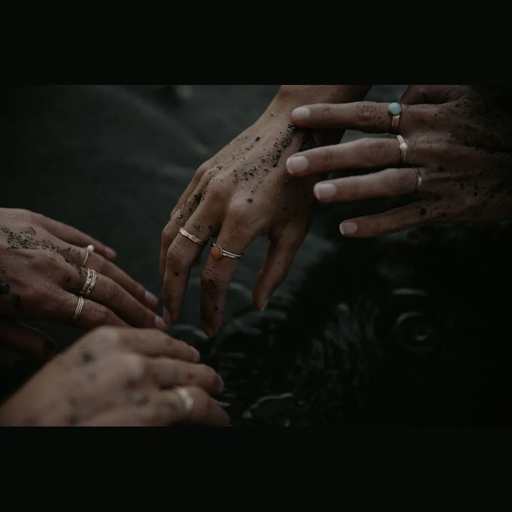 Mermaid Ring - Sunstone sold by Raquel Rosalie product image thumbnail 2