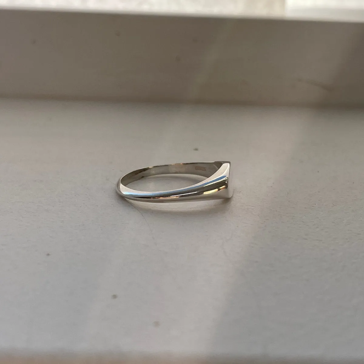 Silver Signet sold by Raquel Rosalie product image thumbnail 2