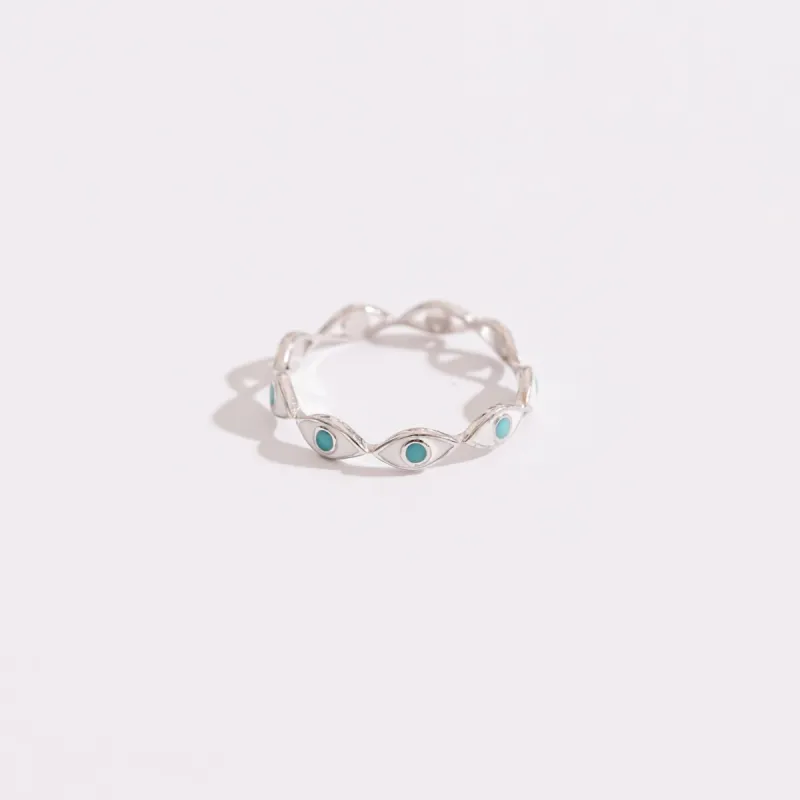 Evil Eye Ring sold by Raquel Rosalie