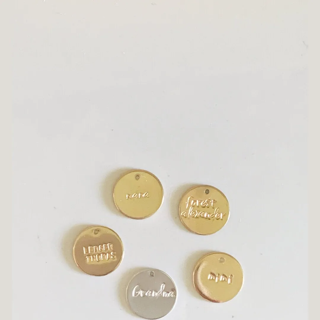 Harlow Disc Necklace sold by Raquel Rosalie product image thumbnail 4