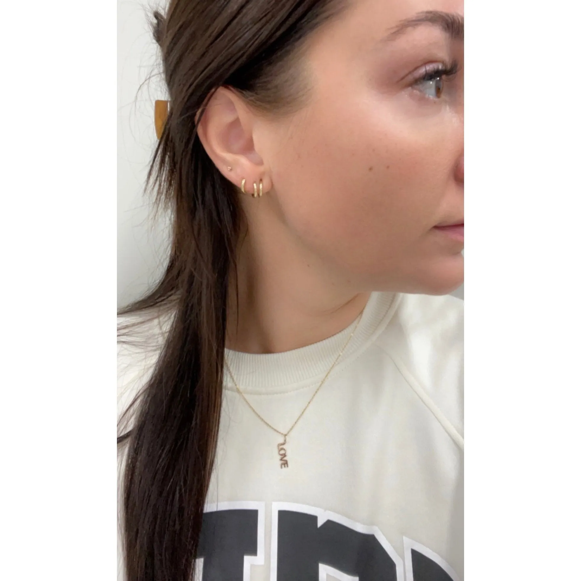 Love Drop Necklace sold by Raquel Rosalie product image thumbnail 2