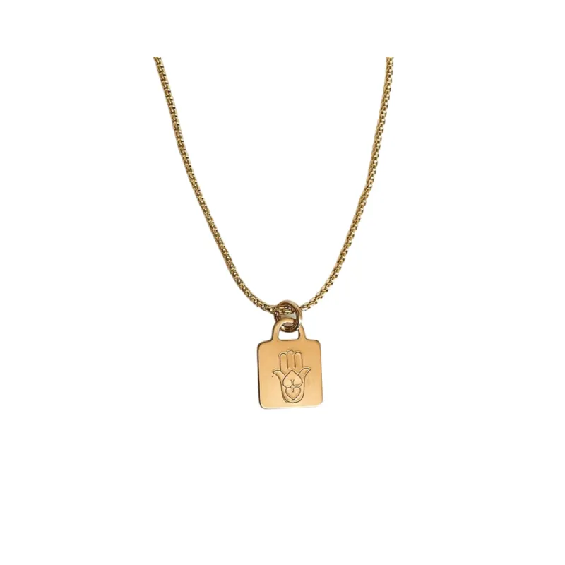 Hamsa Hand - Heart sold by Raquel Rosalie