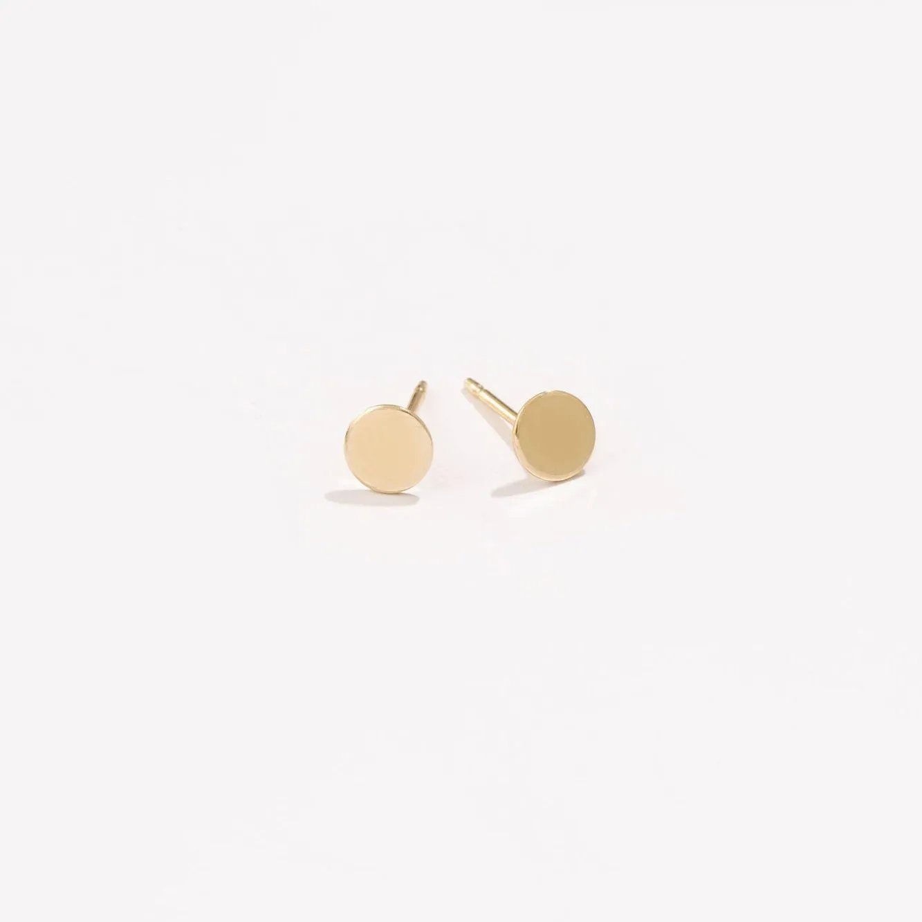 Small Circle Studs sold by Raquel Rosalie