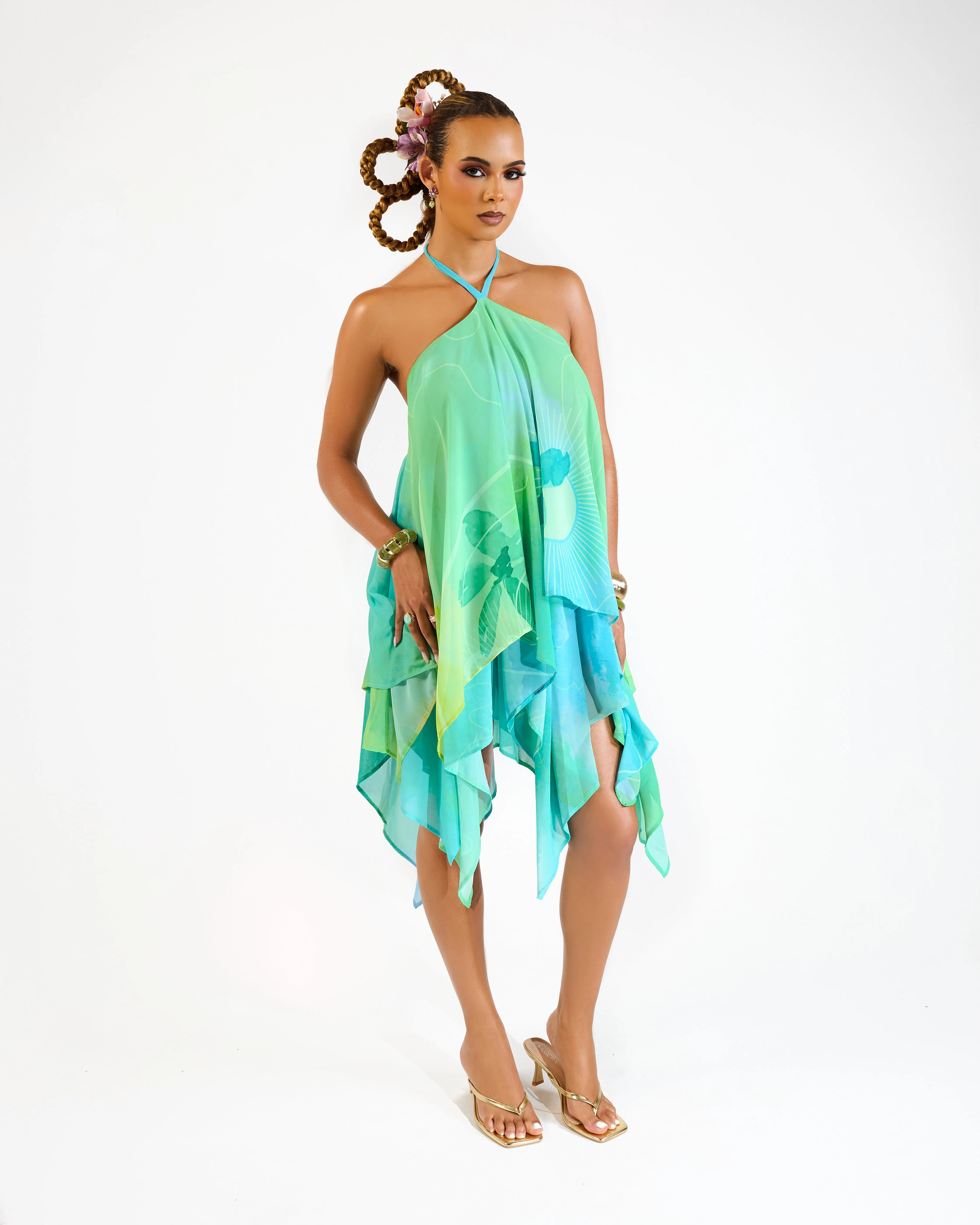 Yara in "Malia" Print (Pre-order) sold by IWADÉ