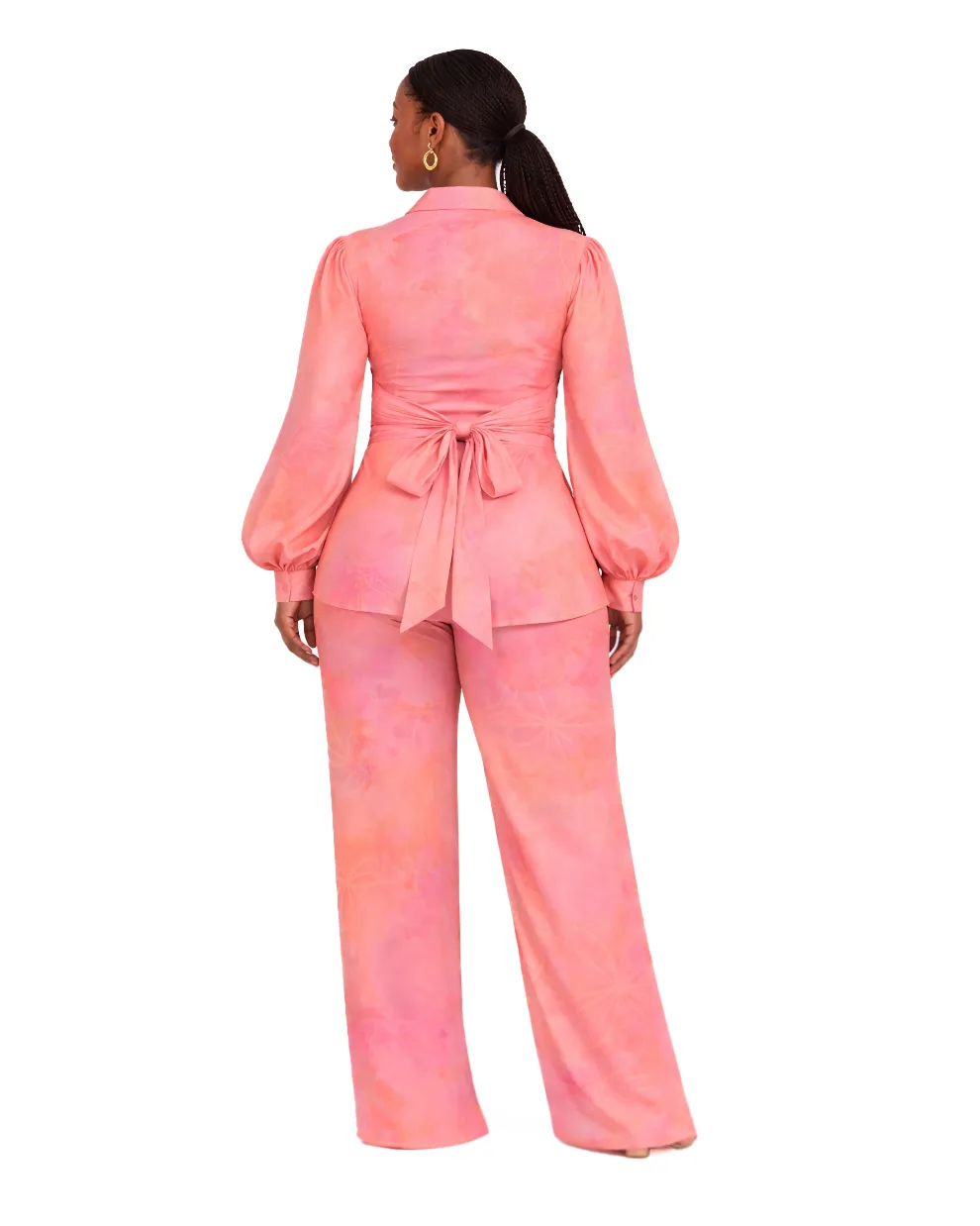 Zena Set in "Nori" Print sold by IWADÉ product image thumbnail 2