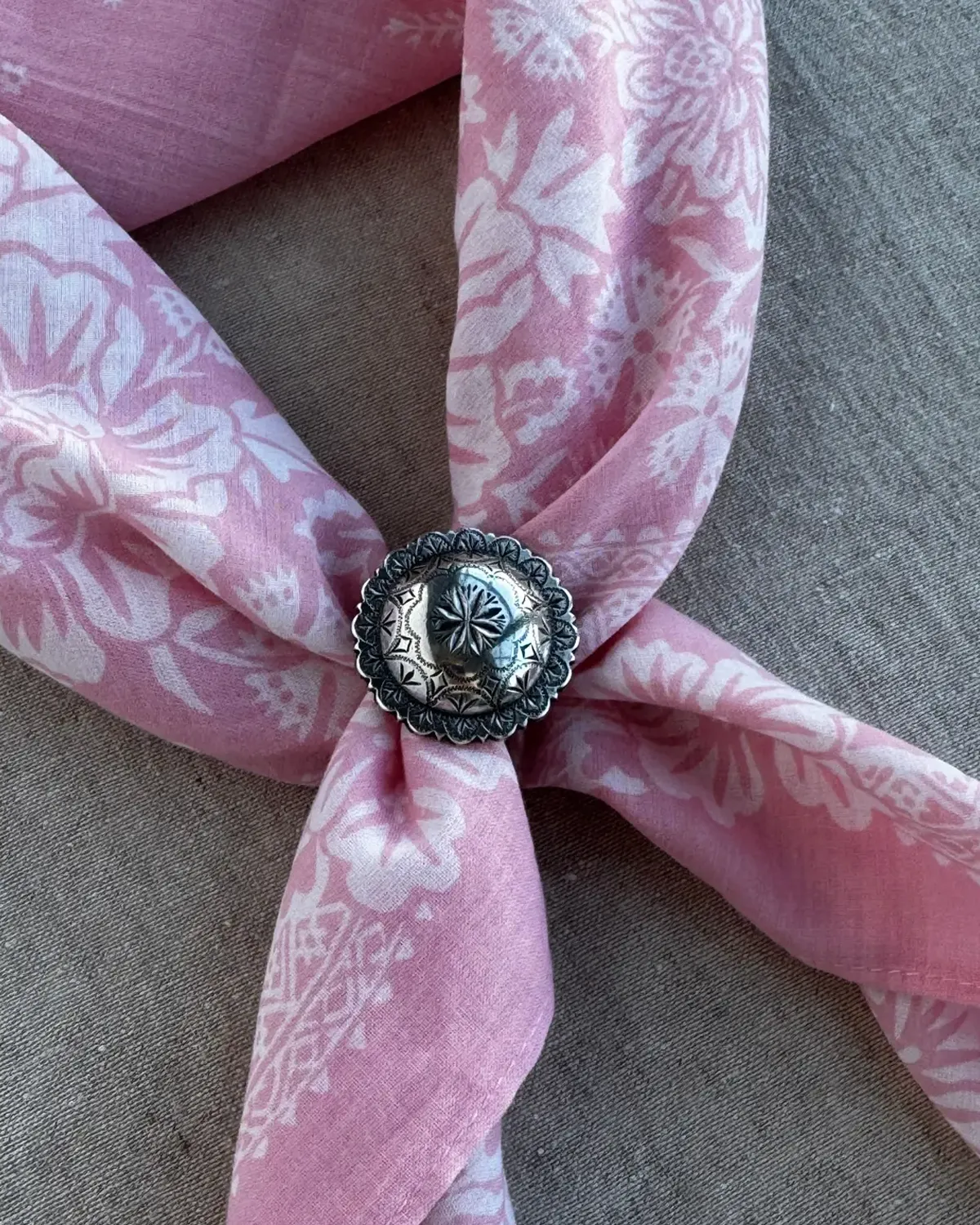 Concho Scarf Slide sold by Steel City product image thumbnail 2