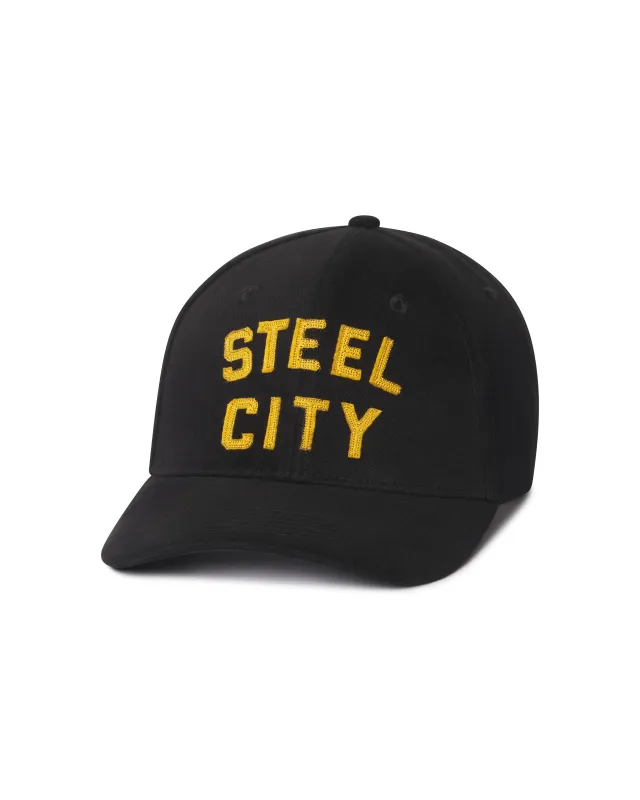 Stitched Union Strapback Hat made by Steel City