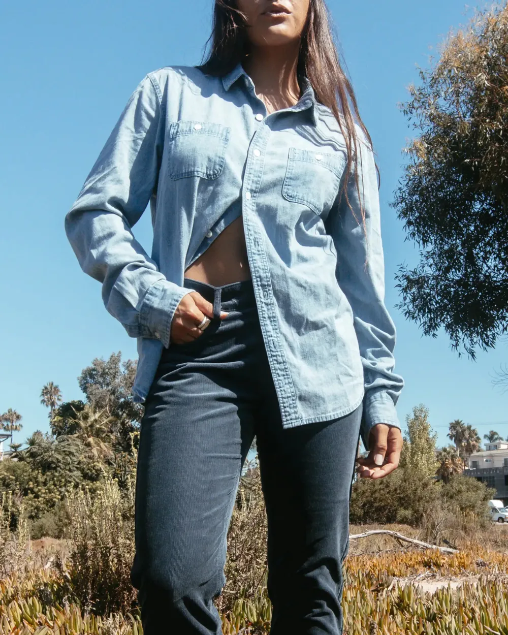 Chambray Shirt sold by Steel City product image thumbnail 4