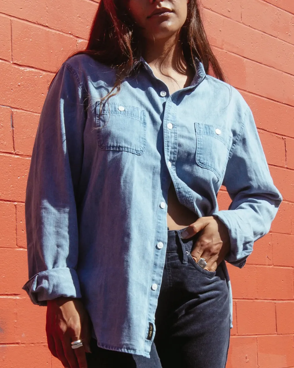 Chambray Shirt sold by Steel City product image thumbnail 2