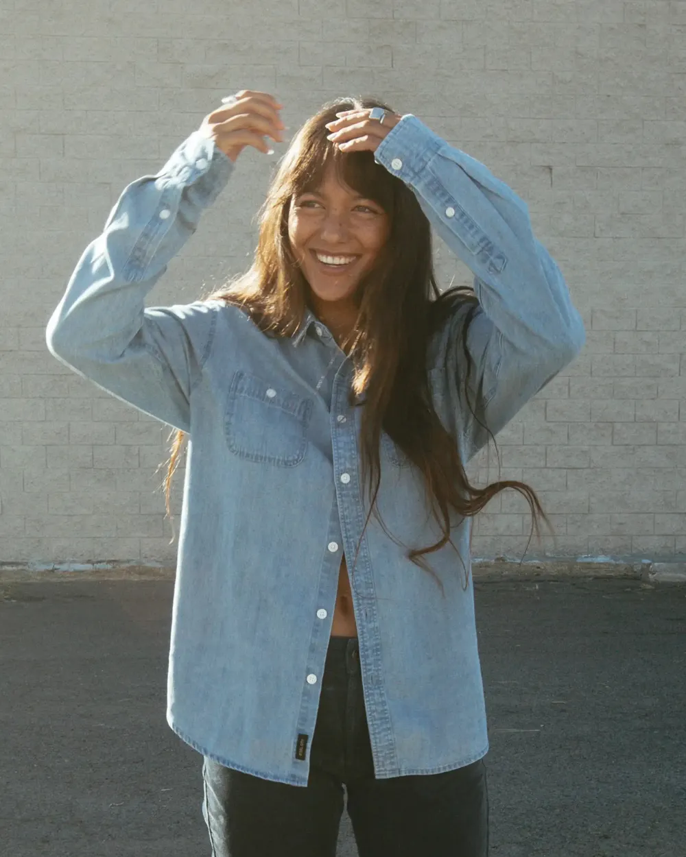 Chambray Shirt sold by Steel City product image thumbnail 3