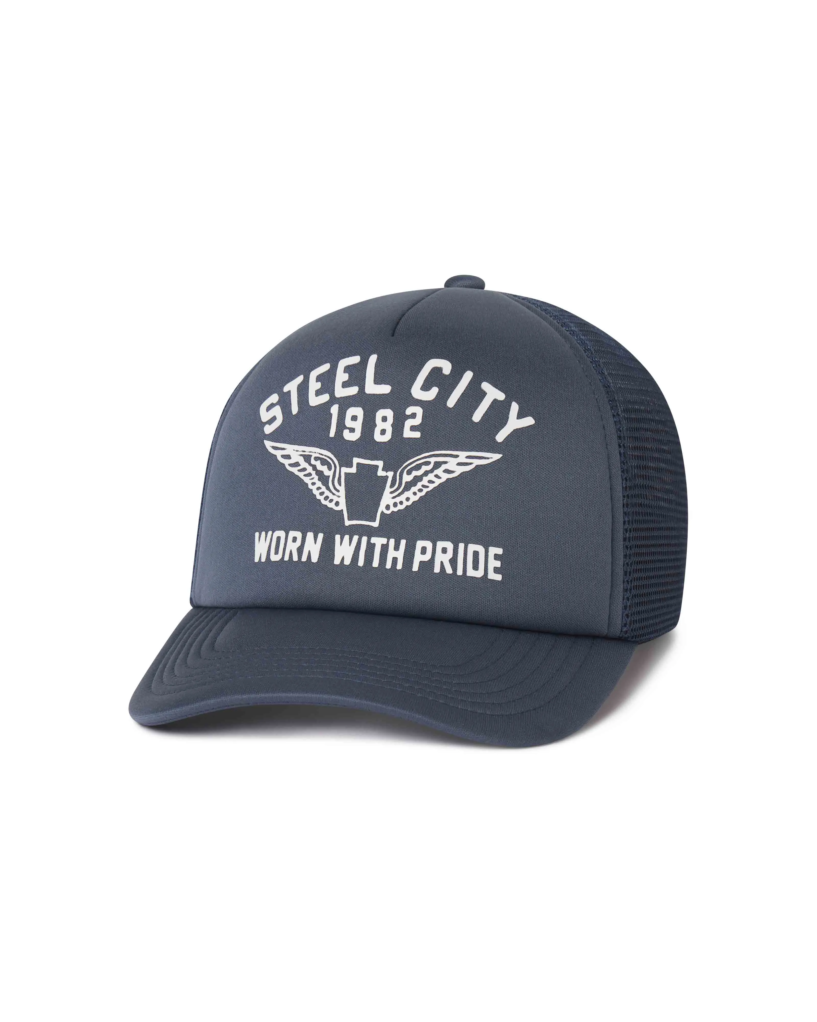 Worn With Pride Trucker Hat sold by Steel City product image thumbnail 5