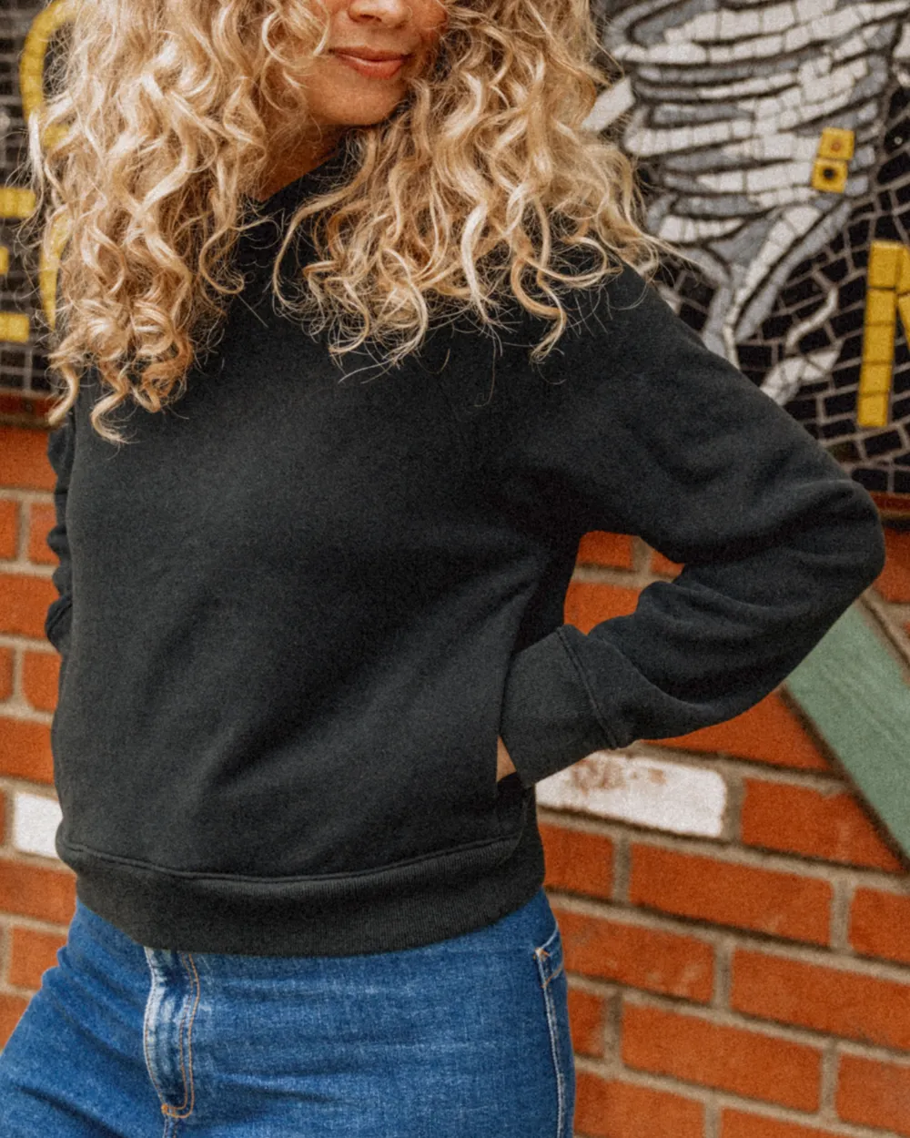Crop Hoodie sold by Steel City product image thumbnail 3