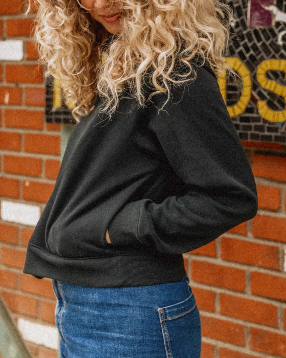Crop Hoodie sold by Steel City product image thumbnail 2