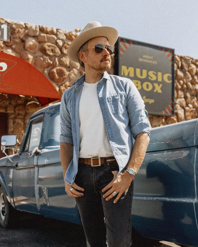 Chambray Shirt made by Steel City