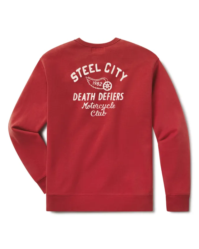 Death Defiers Crewneck made by Steel City