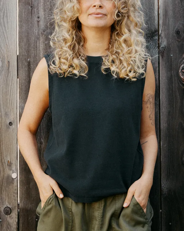 Mabel Muscle Tee made by Steel City