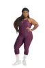 ELEVATE JUMPSUIT PLUM sold by FitEet