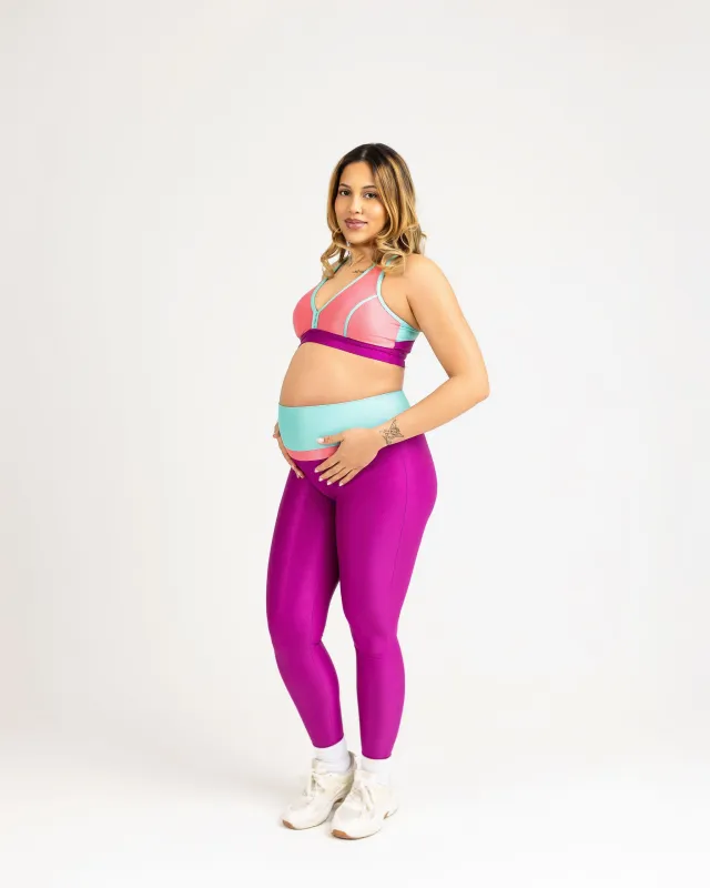 Bold Tri-Colour Bra- Pink sold by FitEet