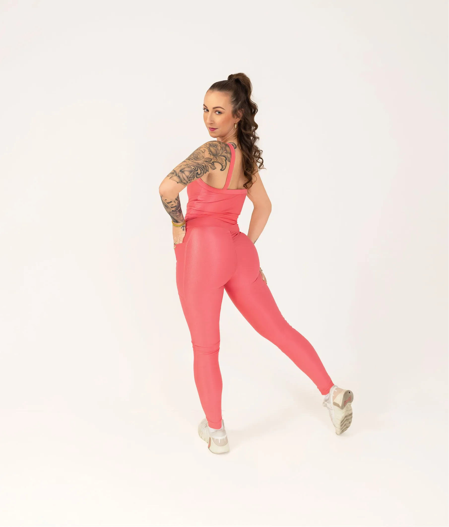 Bold Halter Neck Top- Pink Lemonade sold by FitEet product image thumbnail 3
