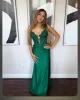 Strapless Green Lace Prom Dress 2025 Mermaid Beaded Formal Gown sold by My Chic Dress