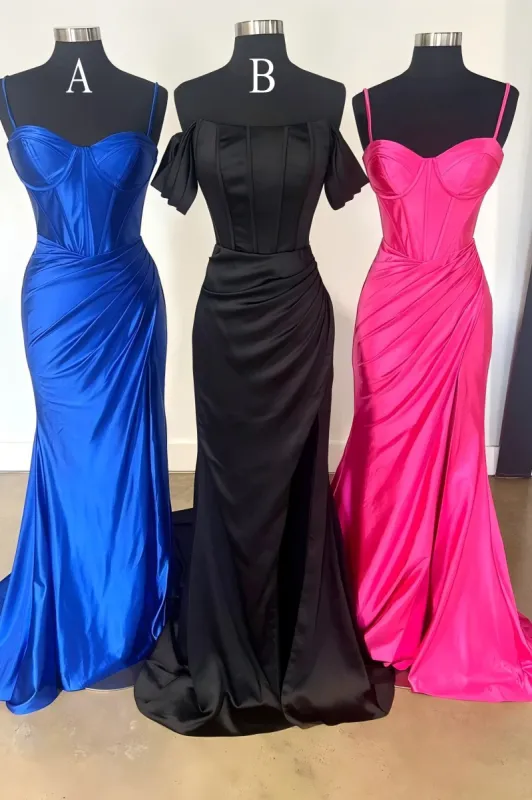 Long Mermaid Formal Dress Sweetheart Prom Dress Spaghetti Straps sold by My Chic Dress