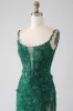 Dark Green Prom Dresses Lace Mermaid Formal Dress Long sold by My Chic Dress