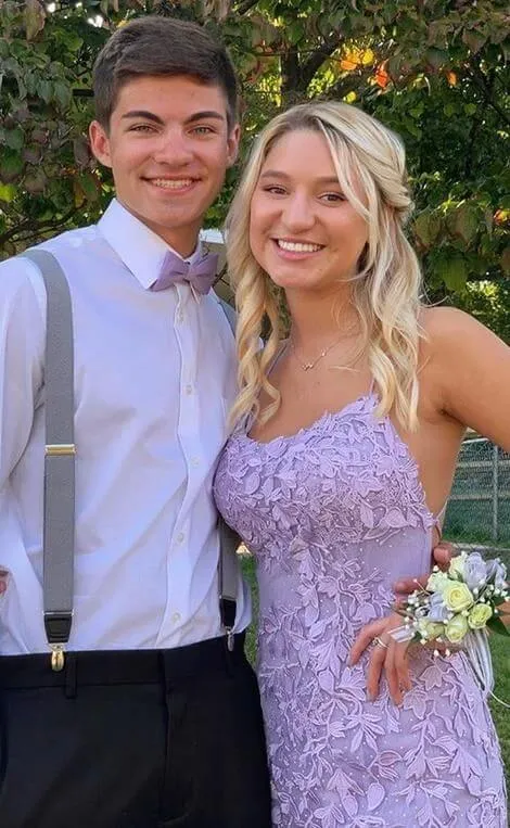 Cheap Lilac Lace Prom Dresses 2025 Mermaid Backless Violet Formal Dresses Outfits sold by My Chic Dress product image thumbnail 4