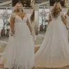 Long Sleeve Lace Plus Size Wedding Dresses UK A Line V Neck Bridal Gown sold by My Chic Dress