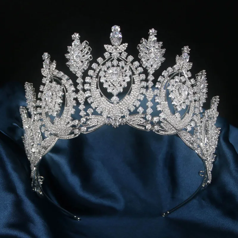 Gorgeous Rhinestone Tiaras Wedding Crowns Headwear Quinceanera Crown sold by My Chic Dress