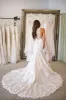 Long Mermaid Beach Lace Wedding Dresses Cheap Sleeveless sold by My Chic Dress