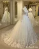 Elegant Modest Lace Long Sleeves Wedding Dresses Ball Gown Winter Bridal Dress sold by My Chic Dress