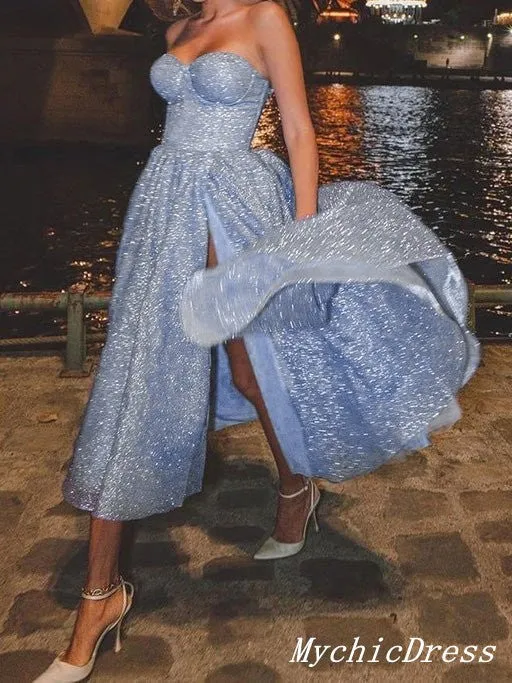 Sexy Sweetheart Sequin Homecoming Dresses Short Sleeveless sold by My Chic Dress product image thumbnail 2