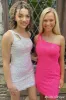 Hot Glitter Sequin Homecoming Dresses Tight One Shoulder Short Cocktail Dress sold by My Chic Dress