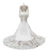 Gorgeous Vintage Wedding Dresses Lace Long Sleeves Mermaid Wedding Gown sold by My Chic Dress