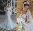 Gorgeous Vintage Wedding Dresses Lace Long Sleeves Mermaid Wedding Gown sold by My Chic Dress