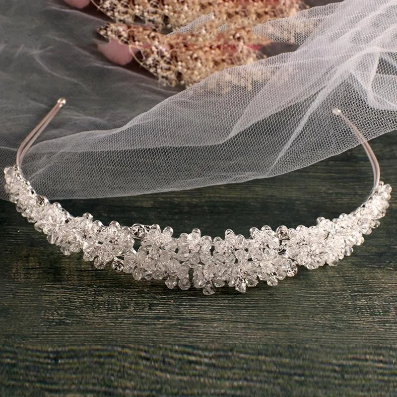 Crystals Bridal Headband Bridal Hair Accessories sold by My Chic Dress