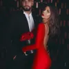 Simple Long Sleeves Red Wedding Guest Dresses Sexy Open Back sold by My Chic Dress