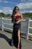 Strapless Long Green Prom Dress Lace Appliques Evening Gown UK sold by My Chic Dress