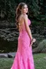 Strapless Long Green Prom Dress Lace Appliques Evening Gown UK sold by My Chic Dress