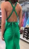 Sexy Simple Fitted Bridesmaid Dress Mermaid Deep V-neck sold by My Chic Dress