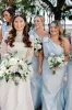 Black One-Shoulder Dress for Bridesmaids with Bow Strap sold by My Chic Dress